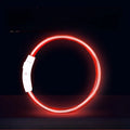 Collar LED Recargable para Perros — Visibilidad Nocturna 360°
